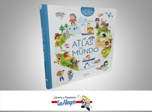 [9788414025017] ATLAS DEL MUNDO TEMATICA INFANTILES AUTOR PASCALE HEDELIN MARCA EDELVIVES