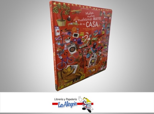 [9788414030400] MUCHOS,MUCHOS, MUCHISIMOS OBJETOS EN MI CASA TEMATICA CUENTO INFANTIL AUTOR ALEXANDER GARIBAL/CLAUDIA BIELINSKY MARCA EDELVIVES