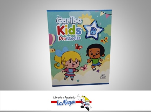 [7591175016918] CUADERNO PREESCOLAR B CARIBE KID MARCA CARIBE