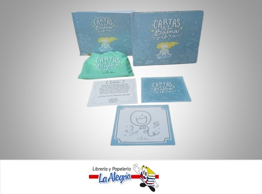[BUENAVIBRA] CARTAS DE LA BUENA VIBRA TEMATICA AUTOAYUDA AUTOR ANA GONZALEZ REYES MARCA NIA MENTA