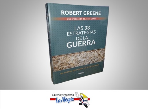 [9786075278162] LAS 33 ESTRATEGIAS DE LA GUERRA TEMATICA AUTOAYUDA AUTOR ROBERT GREENE MARCA OCEANO