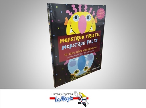 [9786074001556] MONSTRUO TRISTE, MONSTRUO FELIZ TEMATICA CUENTO INFANTIL AUTOR ED EMBERLEY MARCA OCEANO