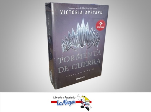 [9788494799778] TORMENTA DE GUERRA TEMATICA NOVELA JUVENIL AUTOR VICTORIA AVEYARD MARCA OCEANO TRAVESIA