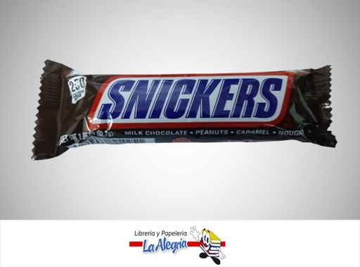 [040000514251] CHOCOLATE SNICKERS BARRA 1.86OZ UND MARCA SNICKERS