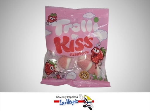 [8437000482017] GOMITAS KISS FRESA 100GR MARCA TROLLI