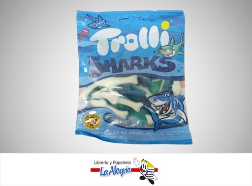 [8436036182861] GOMITAS SHARK 100GR MARCA TROLLI