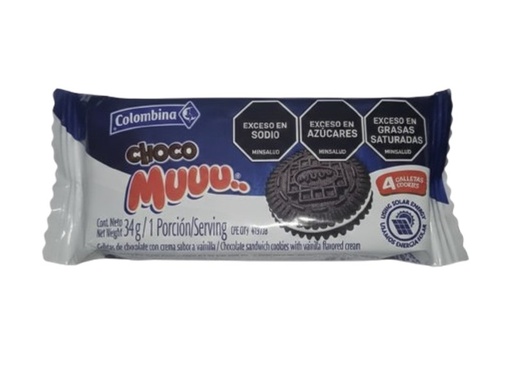[7702011271082] GALLETA CHOCO MUUU.. CHOCOLATE 32G MARCA COLOMBINA