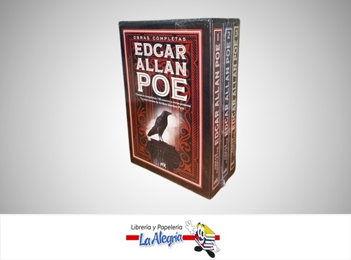 [9788418354984] OBRAS COMPLETAS EDGAR ALLAN POE TEMATICA CUENTO AUTOR EDGAR ALLAN POE MARCA DNX