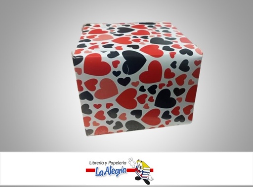 [TOS6AMTASV] CAJA DE REGALO TOSCANA N°6 AMORE SIN VISOR TIPO A 14X18X18 CM AMORE MARCA PRESTO PACK