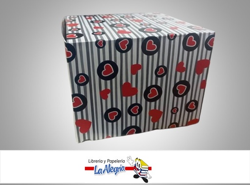 [TOS6AMTCSV] CAJA DE REGALO TOSCANA N°6 AMORE SIN VISOR TIPO C 14X18X18 CM AMORE MARCA PRESTO PACK
