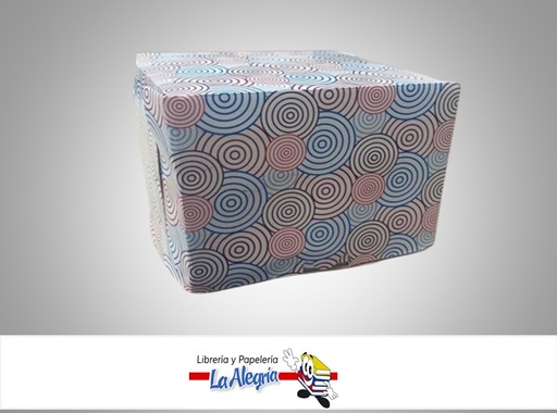 [TOS6PSTBSV] CAJA DE REGALO TOSCANA N°6 PSICHE SIN VISOR TIPO B 14X18X18 CM CIRCULOS MARCA PRESTO PACK
