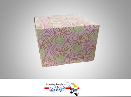 [TOS6PSTCSV] CAJA DE REGALO TOSCANA N°6 PSICHE SIN VISOR TIPO C 14X18X18 CM CIRCULOS MARCA PRESTO PACK (copiar)