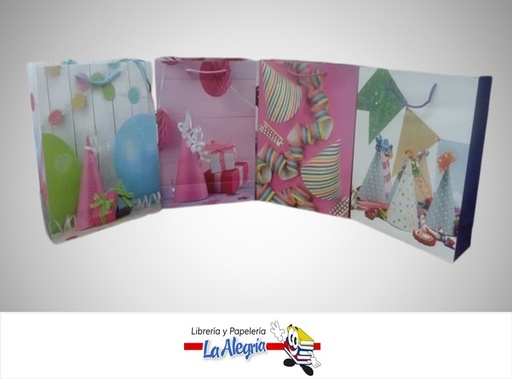 [6978023288023] BOLSA DE REGALO FIESTA EF-2328L-1; 26X32X10 CM MARCA S/M