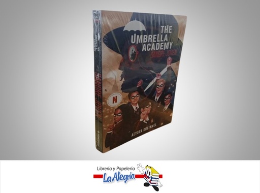 [9788412794458] THE UMBRELLA ACADEMY SANGRE JOVEN TEMATICA NOVELA AUTOR ALYSSA SHEINMEL MARCA OCEANO TRAVESIA