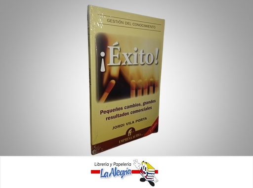 [9788492452491] ¡EXITO! TEMATICA AUTOAYUDA AUTOR JORDI VILA PORTA MARCA EMPRESDA ACTIVA