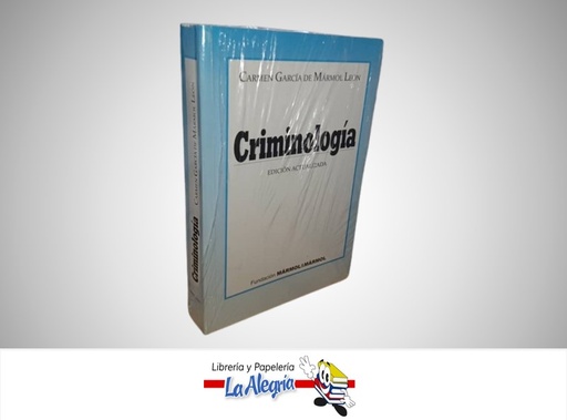 [9789800729878] CRIMINOLOGIA TEMATICA CRONICAS AUTOR CARMEN GARCIA DE MARMOL LEON MARCA FUNDACION MASRMOL&MARMOL