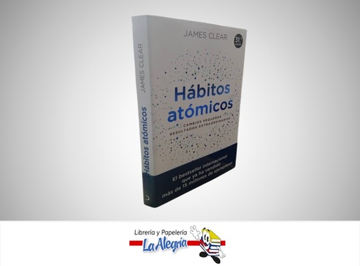 [9788418118036] HABITOS ATOMICOS TEMATICA AUTOAYUDA AUTOR JAMES CLEAR MARCA DIANA