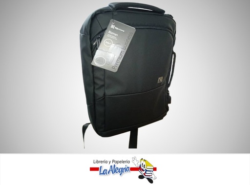 [798302091726] MORRAL/MALETIN PORTA LAPTOP 15.6" CON USB NEGRO KNB-895 MARCA KLIPXTREME