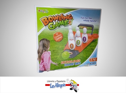 [2014185408108] JUEGO DE BOLOS HH-XC-1854081 MARCA KING SPORT