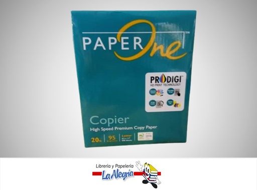 [8993242602397] RESMA PAPEL 500H 75 GSM CARTA MARCA PAPER ONE
