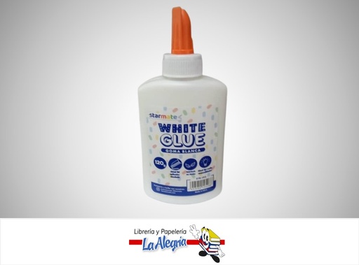 [7453089105266] PEGA LIQUIDA BLANCA 120 GR STR-192 MARCA STARMATE