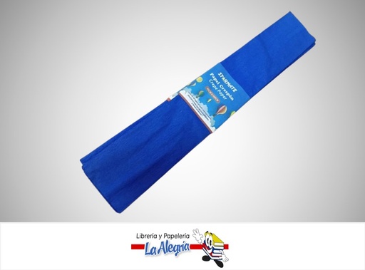 [7453089143848] PAPEL CREPE 50X200 CM AZUL STR-CP-8007; UND MARCA STARMATE