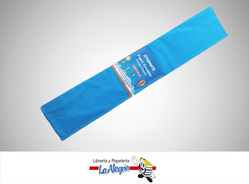 [7453089143763] PAPEL CREPE 50X200 CM AZUL OSCURO STR-CP-8008; UND MARCA STARMATE
