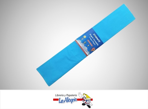 [7453089143756] PAPEL CREPE 50X200 CM AZUL MARINO STR-CP-8009;UND MARCA STARMATE