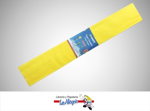 [7453089143671] PAPEL CREPE 50X200 CM AMARILLO STR-CP-8030; UND MARCA STARMATE