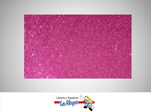 [FELG001] FOAMI ESCARCHADO 50 X 70 CM FUCSIA STR-GL-CART005 UND MARCA S/M
