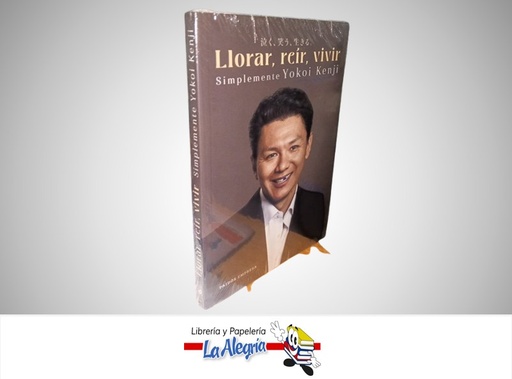 [9786287578883] LLORAR, REIR, VIVIR  TEMATICA AUTOAYUDA AUTOR YOKOI KENJI MARCA PAIDOS