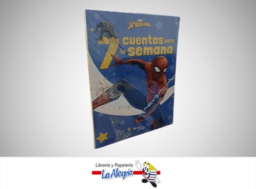[9786287572683] SPIDER-MAN 7 CUENTOS PARA LA SEMANA TEMATICA CUENTO INFANTIL PLANETA