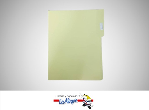 [CARMAN086] CARPETA MANILA CARTA AMARILLO PASTEL UND OK472P  MARCA OFIMAK
