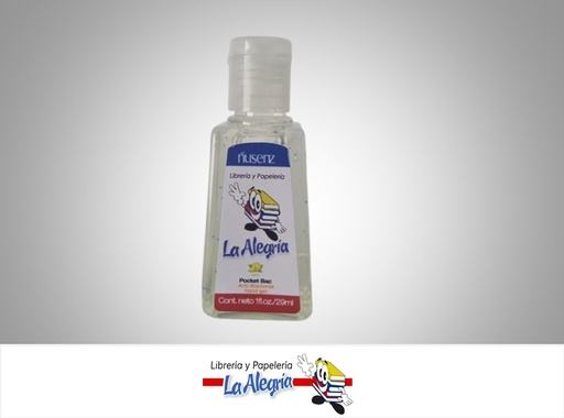 [5060315036335] GEL ANTIBACTERIAL LA ALEGRIA 29 ML LIMON MARCA NUSENZ