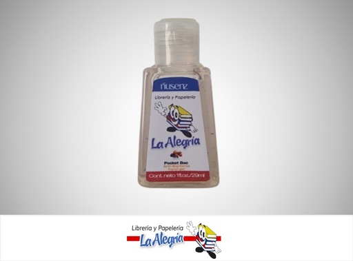 [5060315034898] GEL ANTIBACTERIAL LA ALEGRIA 29 ML CHERRY BLOSSOM MARCA NUSENZ