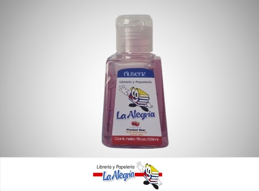 [5060315034041] GEL ANTIBACTERIAL LA ALEGRIA 29 ML PONGRANATE MARCA NUSENZ