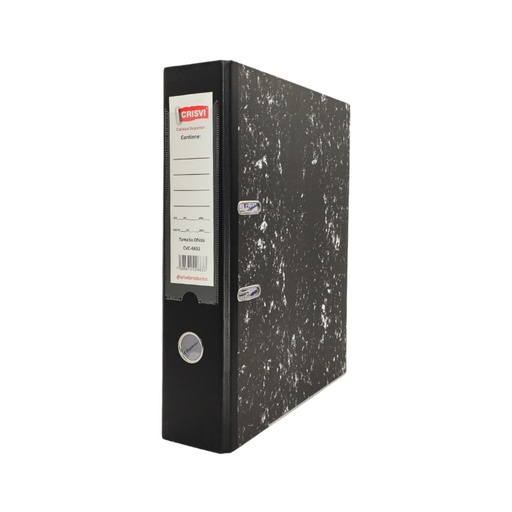 [7598874008626] ARCHIVADOR LOMO ANCHO CARTA MARCA CRISVI