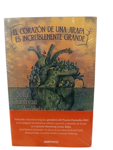 [9788412965377] EL CORAZON DE UNA JIRAFA ES INCREIBLEMENTE GRANDE TEMATICA NOVELA AUTOR SOFIA, AMANDA CHANFREAU EDITORIAL GRANTRAVESIA
